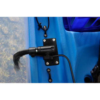 RAM-B-316-18-TRA1-354:RAM-B-316-18-TRA1-354_3:RAM Transducer Mount with 18" Rod and Wedge Base for Hobie & Scotty