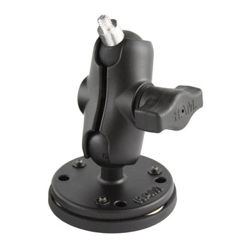 RAM-B-339-A-237U:RAM-B-339-A-237U_1:RAM Triple Magnetic Double Ball Mounts 1/4"-20 Threaded Stud