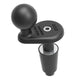 RAM® Motorcycle Fork Stem Ball Base with Rubber Expansion Plug