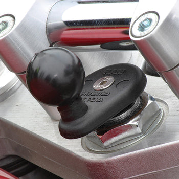RAM-B-342U:RAM-B-342U_4:RAM® Motorcycle Fork Stem Ball Base