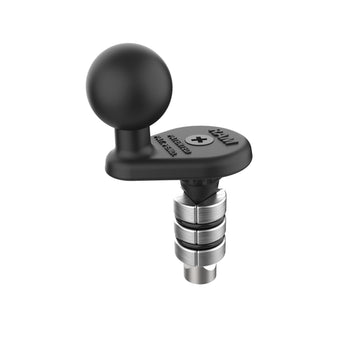 RAM-B-342W-2U:RAM-B-342W-2U_1:RAM Motorcycle Fork Stem Wedge Ball Base - 19-25mm Holes