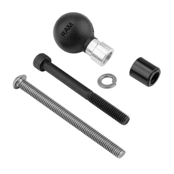 RAM-B-367B-M6U:RAM-B-367B-M6U_1:RAM Grab Handle & A-Pillar M6 Bolt Replacement Kit with Ball Base