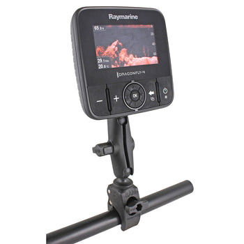 RAM-B-400-379-M616U:RAM-B-400-379-M616U_1:RAM Tough-Claw™ Small Clamp Mount for Raymarine Dragonfly Series