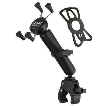 RAM-B-400-C-UN7U:RAM-B-400-C-UN7U_2:RAM X-Grip Phone Mount with RAM Tough-Claw™ Small Clamp Base - Long