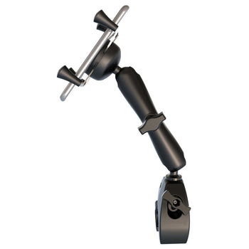 RAM-B-400-C-UN7U:RAM-B-400-C-UN7U_4:RAM X-Grip Phone Mount with RAM Tough-Claw™ Small Clamp Base - Long