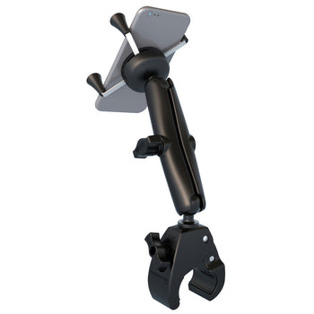 RAM-B-400-C-UN7U:RAM-B-400-C-UN7U_5:RAM X-Grip Phone Mount with RAM Tough-Claw™ Small Clamp Base - Long