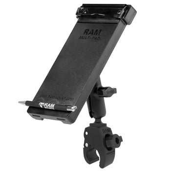 RAM-B-400-MP1U:RAM-B-400-MP1U_1:RAM Multi-Pad™ Mount with Tough-Claw™ Medium Clamp Base:RAM-B-400-MP1U_1:RAM Multi-Pad™ Mount with Tough-Claw™ Medium Clamp Base
