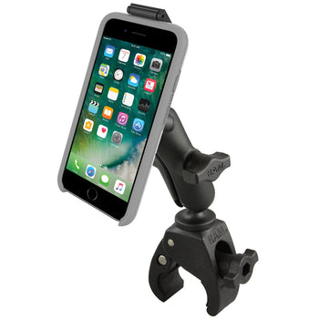 RAM-B-400-OT2U:RAM-B-400-OT2U_1:RAM Tough-Claw™ Small Clamp Mount for Phones with OtterBox uniVERSE