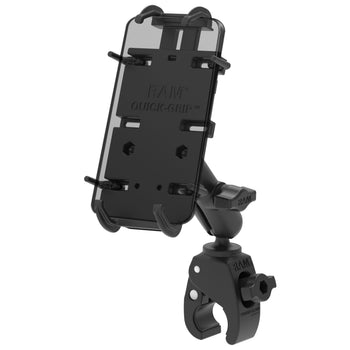 RAM-B-400-PD4U:RAM-B-400-PD4U_1:RAM Quick-Grip™ XL Phone Mount with Small Tough-Claw™ Base - Medium