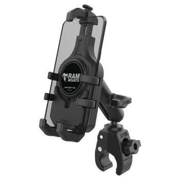 RAM-B-400-PD5U:RAM-B-400-PD5U_1:RAM Quick-Grip™ Pro Phone Mount with Small Tough-Claw™ Base - Medium