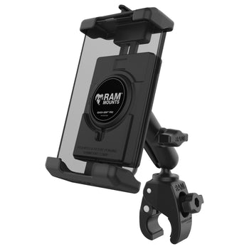 RAM-B-400-PD7U:RAM-B-400-PD7U_1:RAM Quick-Grip™ Pro XL Phone Mount with Small Tough-Claw™ Base - Medium
