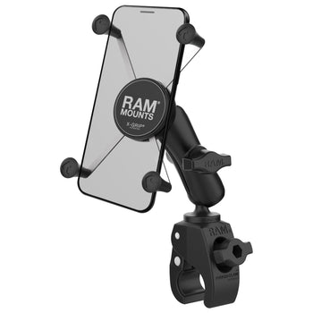 RAM-B-400-UN10U:RAM-B-400-UN10U_1:RAM X-Grip Large Phone Mount with Tough-Claw™ Medium Clamp Base