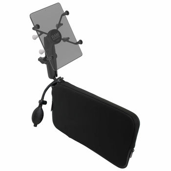 RAM-B-407-C-PUMP-UN8U:RAM-B-407-C-PUMP-UN8U_1:RAM X-Grip with RAM Tough-Wedge™ & Pump for 7"-8" Tablets - Long Arm