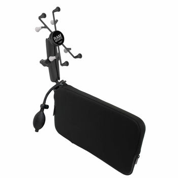 RAM-B-407-C-PUMP-UN8U:RAM-B-407-C-PUMP-UN8U_2:RAM X-Grip with RAM Tough-Wedge™ & Pump for 7"-8" Tablets - Long Arm