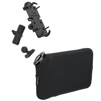RAM-B-407-PD4U:RAM-B-407-PD4U_2:RAM Quick-Grip™ XL Phone Mount with Tough-Wedge™ Base