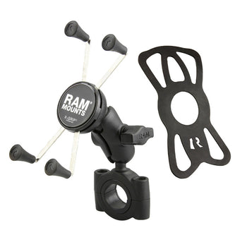 RAM-B-408-112-15-A-UN10:RAM-B-408-112-15-A-UN10_2:RAM X-Grip Large Phone Mount with Torque™ Large Rail Base - Short Arm
