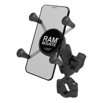 RAM-B-408-75-1-A-UN7U:RAM-B-408-75-1-A-UN7U_1:RAM X-Grip Phone Mount with RAM Torque™ Medium Rail Base - Short
