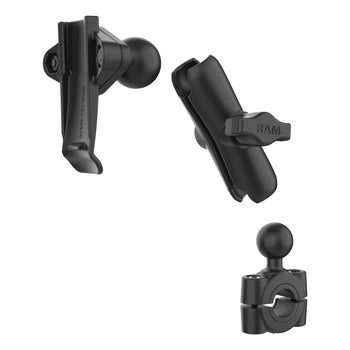 RAM-B-408-75-1-GA76U:RAM-B-408-75-1-GA76U_3:RAM Spine Clip Garmin Mount with Medium Torque™ Base