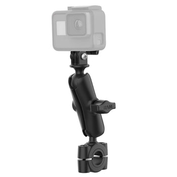RAM-B-408-75-1-GOP1U:RAM-B-408-75-1-GOP1U_1:RAM Torque™ Medium Mount with with Action Camera Adapter