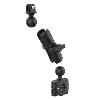 RAM-B-408-75-1-GOP1U:RAM-B-408-75-1-GOP1U_3:RAM Torque™ Medium Mount with with Action Camera Adapter