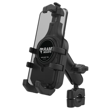 RAM-B-408-75-1-PD5U:RAM-B-408-75-1-PD5U_1:RAM Quick-Grip™ Pro Phone Mount with Medium Torque™ Base - Medium