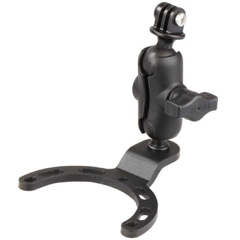 RAM-B-410-A-GOP1U:RAM-B-410-A-GOP1U_2:RAM Small Gas Tank Mount with Universal Action Camera Adapter