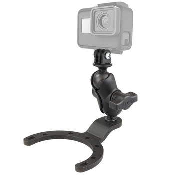 RAM-B-411-A-GOP1U:RAM-B-411-A-GOP1U_1:RAM Large Gas Tank Mount with Universal Action Camera Adapter
