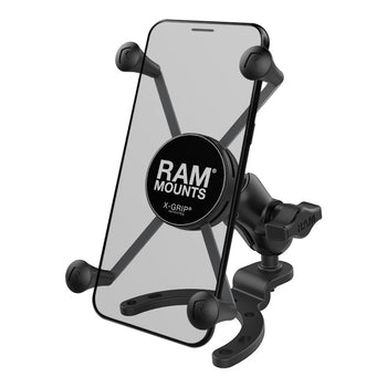 RAM-B-411-A-UN10BU:RAM-B-411-A-UN10BU_1:RAM X-Grip Large Phone Mount with Large Gas Tank Base