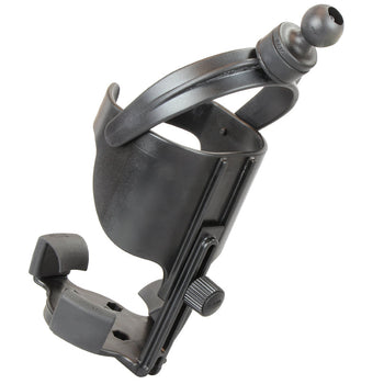 RAM-B-417B-C-201U:RAM-B-417B-C-201U_5:RAM Level Cup™ XL 32oz Drink Holder with Double Socket Arm