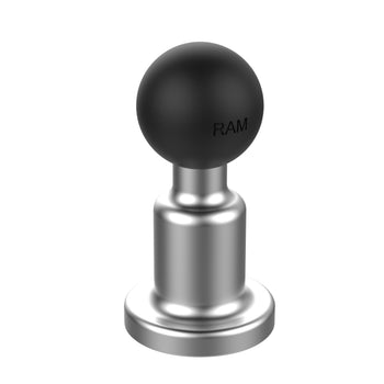 RAM-B-463U:RAM-B-463U_1:RAM Aluminum Pin-Lock Ball Adapter with 1/4"-20 Female Thread - B Size