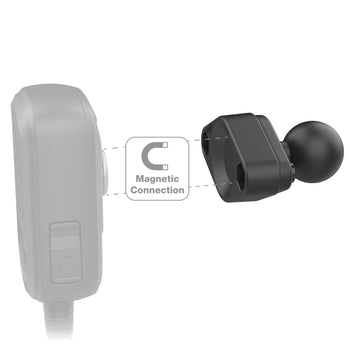 RAM-B-508U:RAM-B-508U_3:RAM® Magnetic Microphone Adapter with Ball