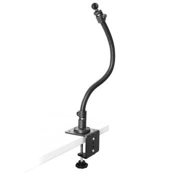 RAM-CC1-18BU:RAM-CC1-18BU_1:RAM Heavy Duty C-Clamp Base with 18" Flex-Rod™ with Ball - B Size