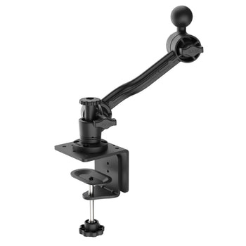 RAM-CC1-411D-114-PA-BGU:RAM-CC1-411D-114-PA-BGU_1:RAM Heavy Duty C-Clamp Base with Swivel Ratchet Arm & Ball - C Size