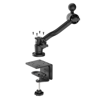 RAM-CC1-411D-114-PA-BGU:RAM-CC1-411D-114-PA-BGU_2:RAM Heavy Duty C-Clamp Base with Swivel Ratchet Arm & Ball - C Size