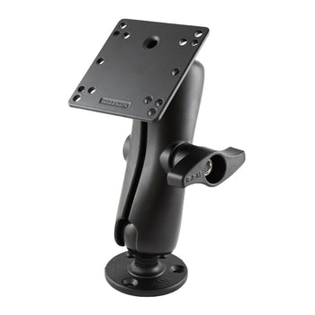 RAM-D-101-NEC2U:RAM-D-101-NEC2U_1:RAM Double Ball Mount with 100x100mm VESA Plate and Large Knob - Medium