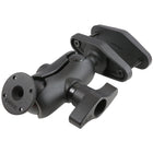 RAM® 4" Square Post Clamp Mount with Round AMPS Plate - D Size