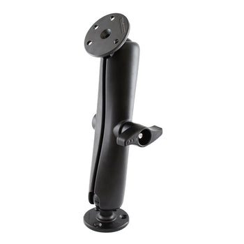 RAM-D-101U-E:RAM-D-101U-E_1:RAM Double Ball Mount with Two Large Round Plates - D Size Long
