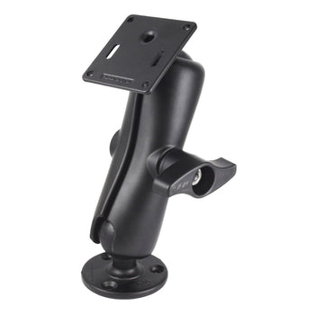 RAM-D-101U-MI1-2461:RAM-D-101U-MI1-2461_1:RAM Double Ball Mount with 75x75mm VESA Plate and Jam Nut - Medium