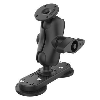RAM-D-102-C-333-MAG88U:RAM-D-102-C-333-MAG88U_1:RAM Tough-Mag™ Double Magnetic Heavy Duty Mount - D Size Short