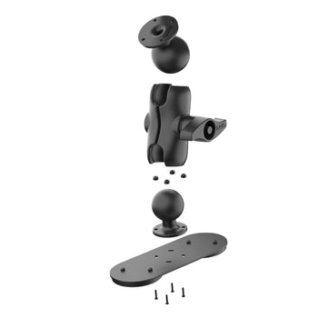 RAM-D-102-C-MAG88B2AU:RAM-D-102-C-MAG88B2AU_2:RAM Tough-Mag™ Double Magnetic Heavy Duty Mount - D Size Short