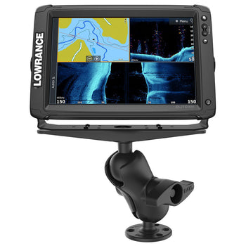 RAM-D-111-C:RAM-D-111-C_1:RAM Large Marine Electronics Mount - D Size Short