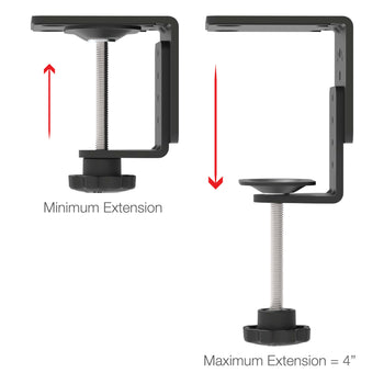 RAM-D-202U-CC1:RAM-D-202U-CC1_3:RAM Heavy Duty C-Clamp Base with D Size Ball