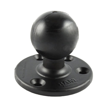RAM-D-202:RAM-D-202_1:RAM Large Round Plate with Ball - D Size