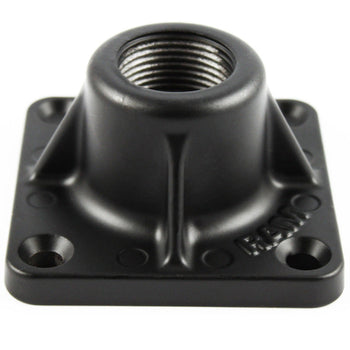 RAM-D-232S-90U:RAM-D-232S-90U_1:RAM 90-Degree 1" NPT Threaded Hole with Small Square Base