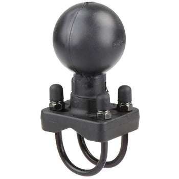 RAM-D-235-1U:RAM-D-235-1U_1:RAM Double U-Bolt Ball Base for 1.25" - 1.5" Rails - D Size