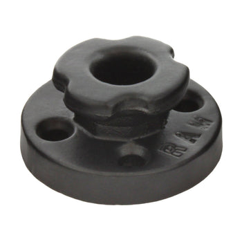 RAM-D-324-OFU:RAM-D-324-OFU_1:RAM Round Base Adapter with Large Aluminum Octagon Button