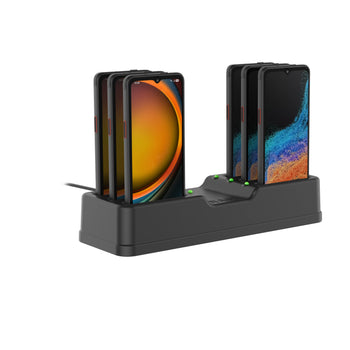 RAM-DOCK-6G-SAM84PU:RAM-DOCK-6G-SAM84PU_1:RAM 6-Port Charging Dock for Samsung XCover7 Pro & 6 Pro Without Case