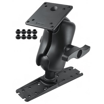 RAM-E-111U-D-246:RAM-E-111U-D-246_1:RAM Ball Mount with 100x100mm VESA Plate & Large Electronics Plate