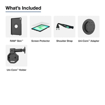 RAM-ERGO-SAM104-KIT1:RAM-ERGO-SAM104-KIT1_4:RAM Skin™ Ergo Kit for Samsung Tab A11+ & Tab A9+