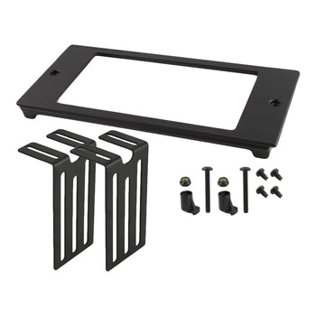 RAM-FP4-6000-3310:RAM-FP4-6000-3310_1:RAM Tough-Box™ 4" Custom Faceplate for 6" x 3.31" Devices